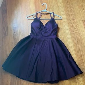 Purple dress